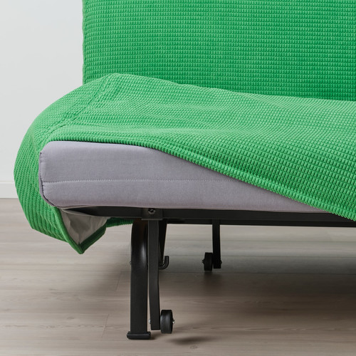 LYCKSELE MURBO 2-seat sofa-bed, Vansbro bright green