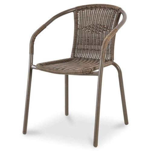 Garden Armchair Bari 60x53cm, brown