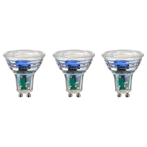 SOLHETTA LED bulb GU10 345 lumen, 4000 K, 3 pack