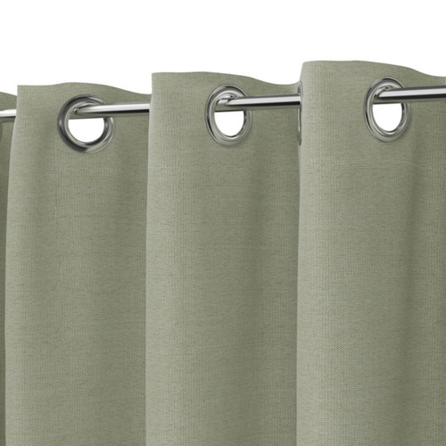 GoodHome Curtain Linen 140 x 260 cm, tea