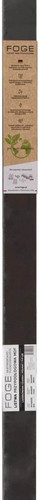 MDF Skirting Board Foge LB1 16 x 80 x 2000 mm, black