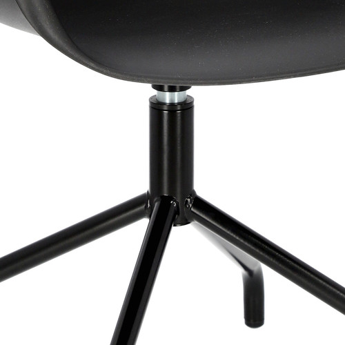 Swivel Desk Chair Roundy, black