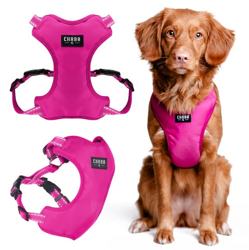 CHABA Dog Harness Guard Comfort Classic L, fuchsia