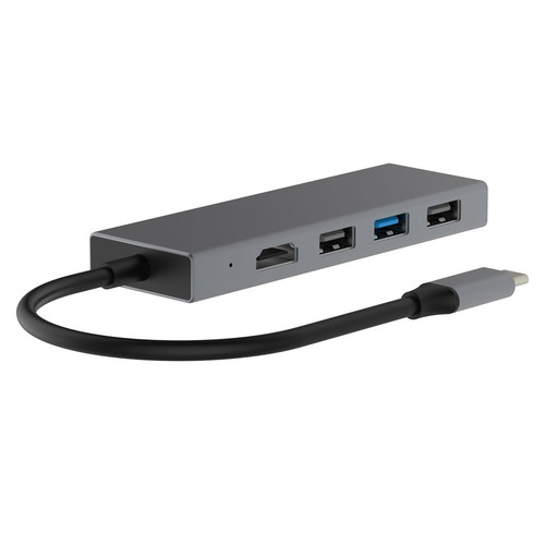 TB Adapter 7in1 USB-C - HDMI, USBx2, PD, SD/TF