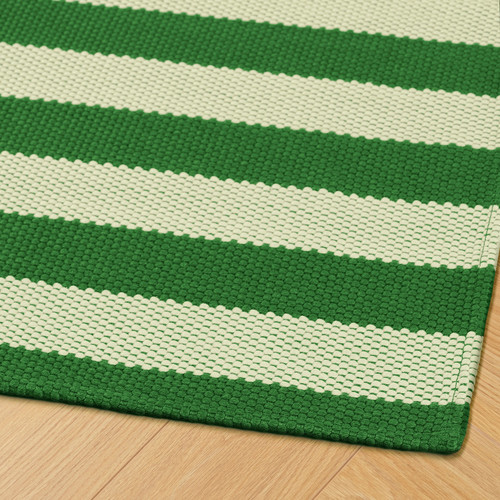 PLATÅGUPP Door mat, green, 40x60 cm