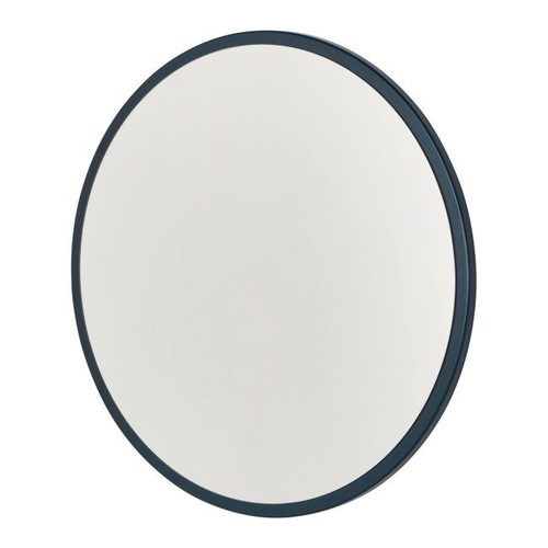 Mirano Round Mirror Azzura 50 cm, navy blue