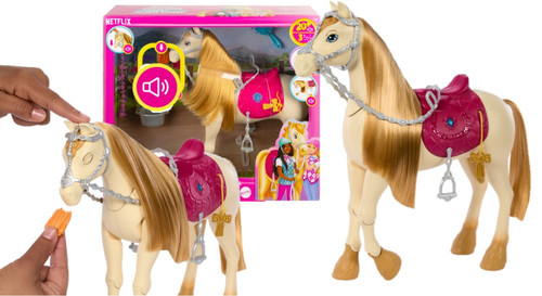 Barbie Mysteries: The Great Horse Chase Interactive Toy Horse HXJ42 3+