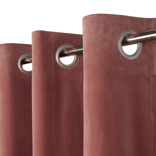 GoodHome Curtain Valgreta 140 x 260 cm, pink