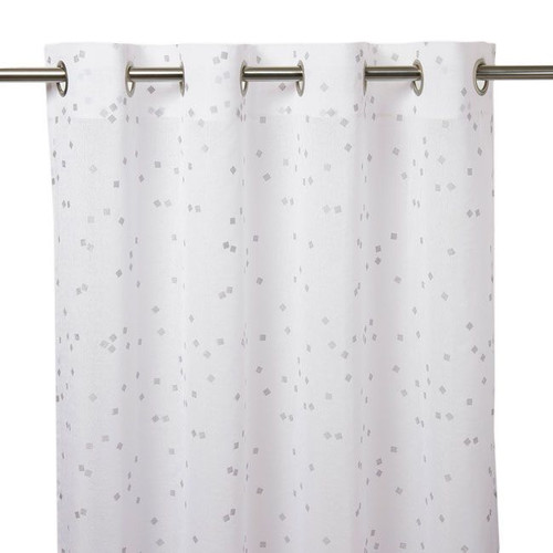 Curtain GoodHome Pyrite 140x260cm, silver