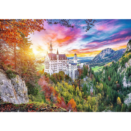 Trefl Jigsaw Puzzle View of Neuschwanstein Castle, Germany 500pcs 10+