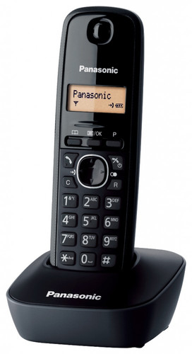 Panasonic Cordless Phone KX-TG1611 Dect, black