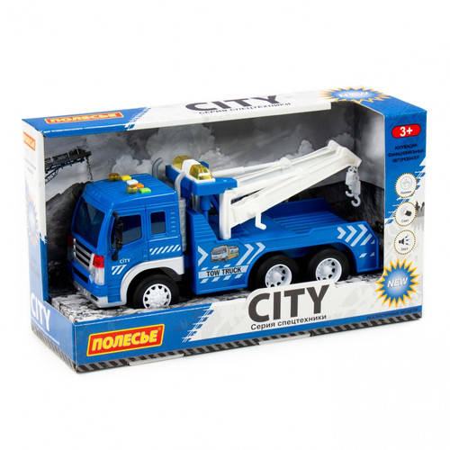 City Truck with Light & Sound 3+