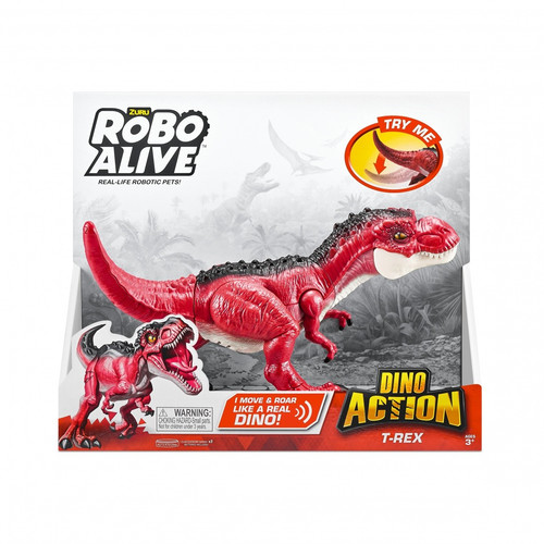 Robo Alive Dino Action T-Rex 3+