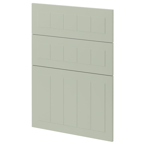 METOD 3 dishwasher fronts, Stensund light green, 60 cm