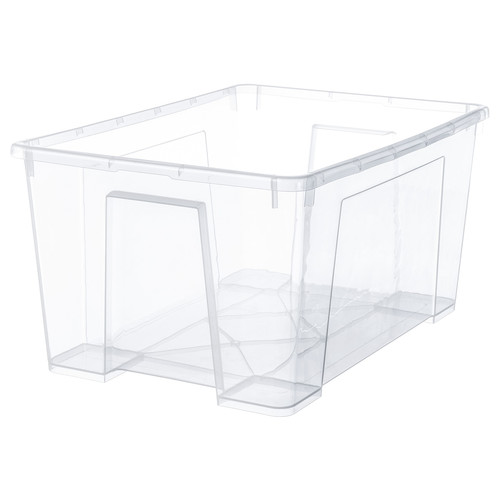 SAMLA Box, transparent, 56x39x28 cm/45 l