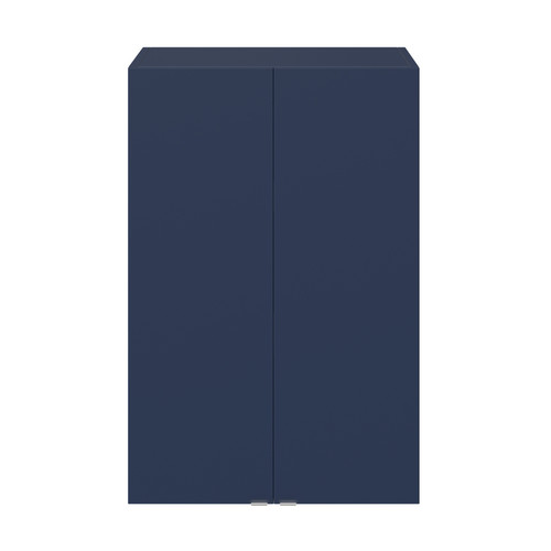 GoodHome Bathroom Wall Cabinet Imandra 60 x 90 x 36 cm, matt dark blue