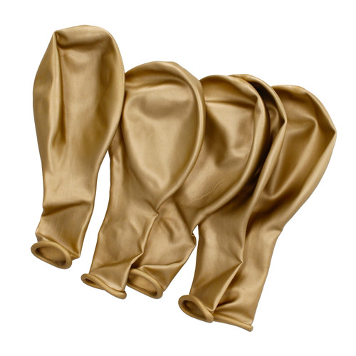 Decorative Balloons Celebrate 5-pack, gold