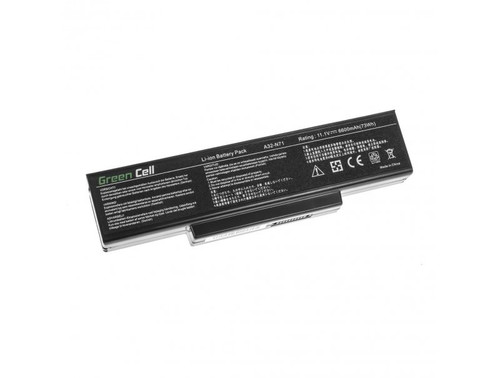 Green Cell Battery for Asus A32-K72 11.1V 6600mAh