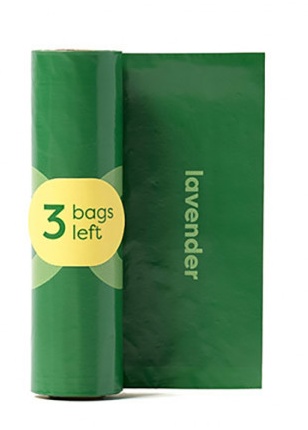 Earth Rated Eco Poop Bags 21x15pcs, lavender