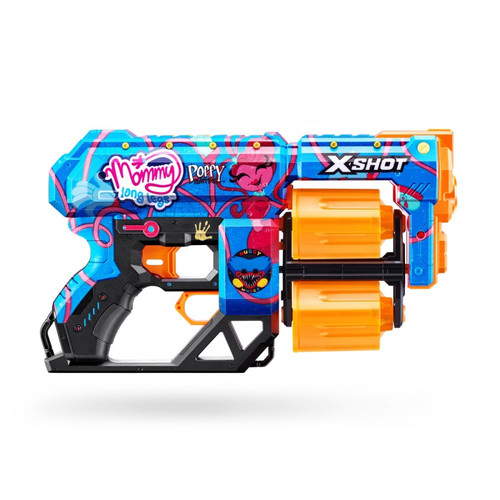 ZURU X-Shot Launcher Skins Dread 12 Darts Gametime 8+