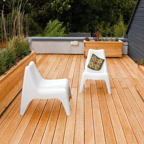 Wood Deck Board DLH 24 x 140 x 2500 mm, larch