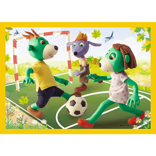 Trefl Children's Puzzle The Treflik Family 4in1 3+