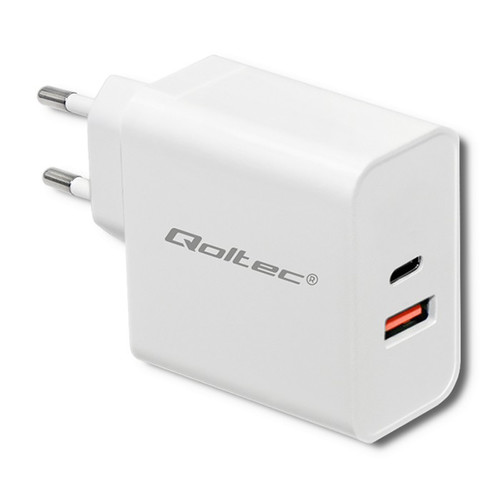 Qoltec Charger 63W 5-20V 1.5-3A USB C