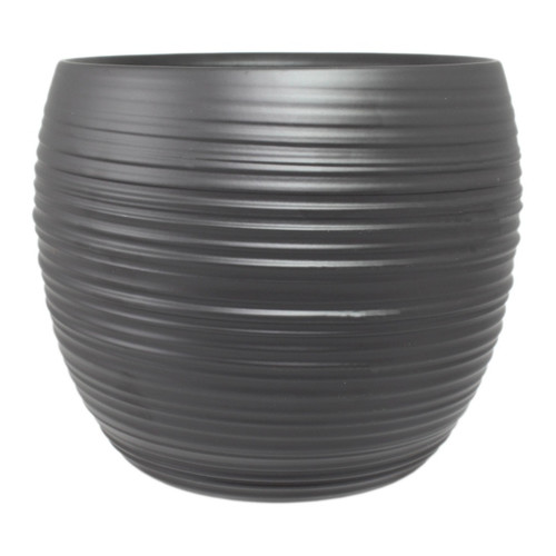 Ceramic Plant Pot Cermax 17 cm, matt black