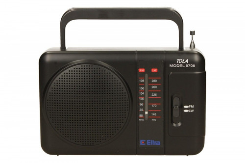 Eltra Radio Tola, black