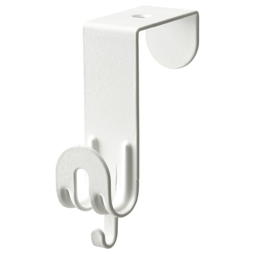 SEKINER Hook for door, white