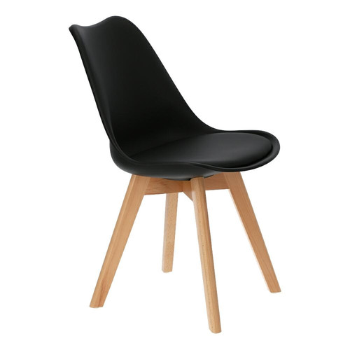 Dining Chair Norden Cross PP, black