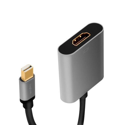 LogiLink Mini DisplayPort to HDMI Adapter 4K 0.15 m