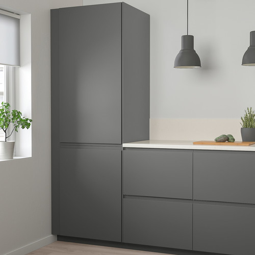 VOXTORP Door, dark grey, 40x80 cm