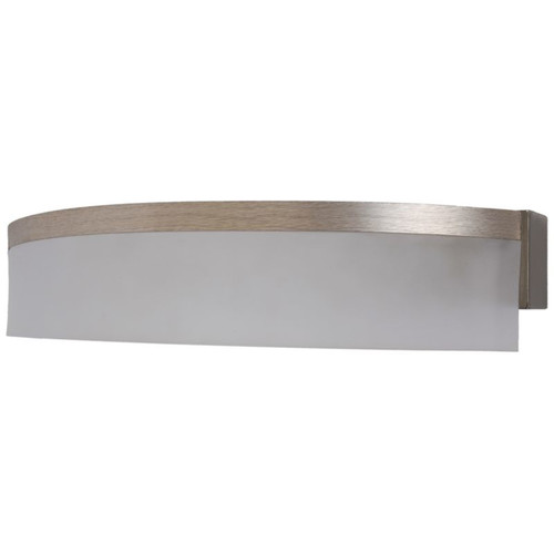 GoodHome LED Wall Lamp Danxiac, brushed chrome