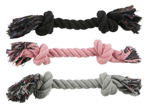 Trixie Playing Rope for Dogs 37cm, assorted colours