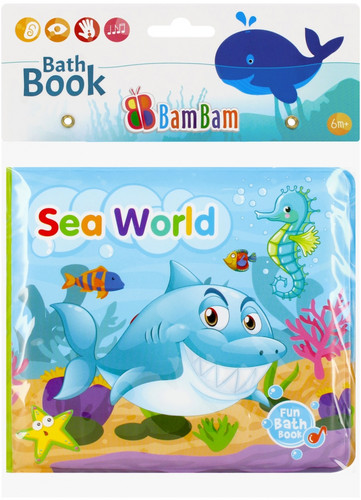 Bam Bam Bath Book Sea World 6m+