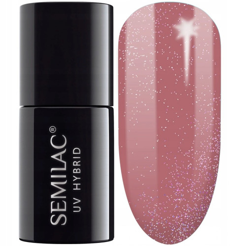 SEMILAC UV Gel Polish 321 Shimmer Dust Caramel 7ml