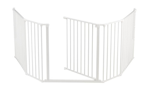 Baby Dan Safety Gate Flex XL Wall-mounted Hearth Gate 90-278 cm, white