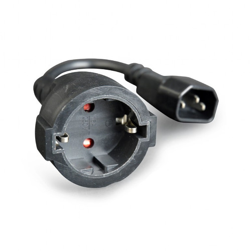 Gembird Power Adapter Cord IEC320 C14->SCHUKO 15cm