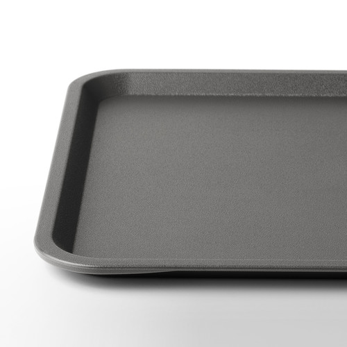 TILLGÅNG Tray, grey, 37x29 cm