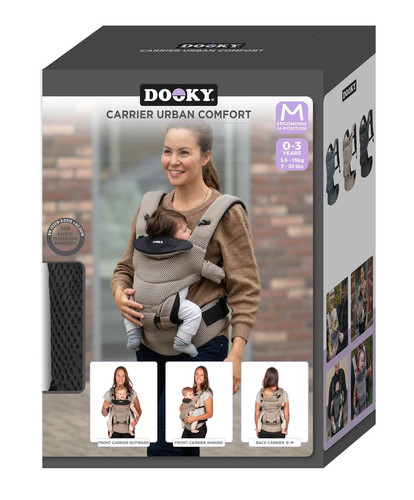 Dooky Carrier Urban Comfort, black