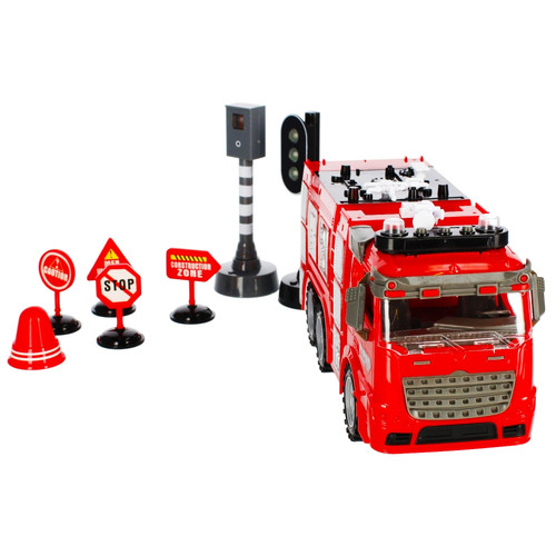 City Fire Fight Fire Engine Truck with Accessories 3+