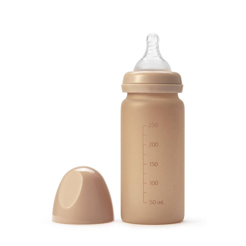 Elodie Details Glass Feeding Bottle - Blushing Pink