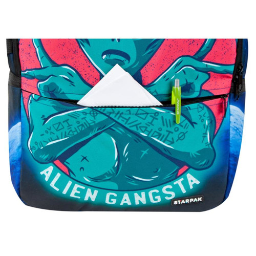 School Backpack Alien Gangsta