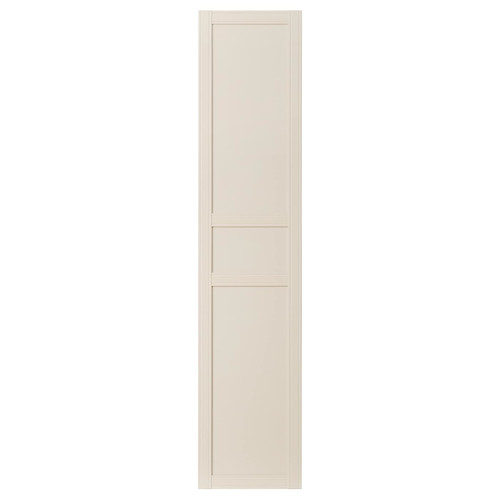 FLISBERGET Door, light beige, 50x229 cm