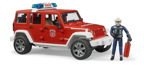 Bruder Jeep Wrangler Fire Department 4+