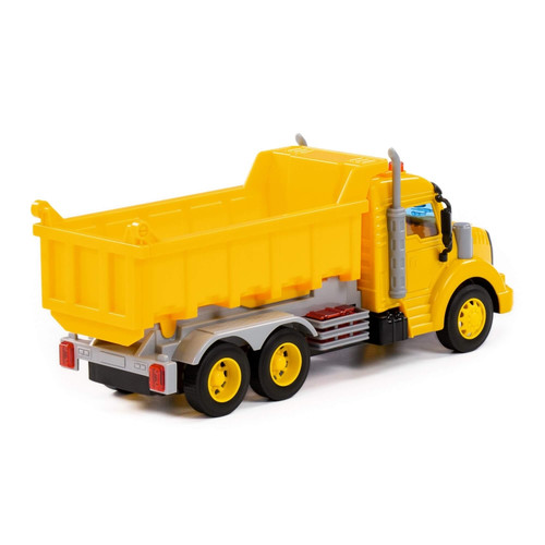 Tipper Truck with Light & Sound, yellow, 3+