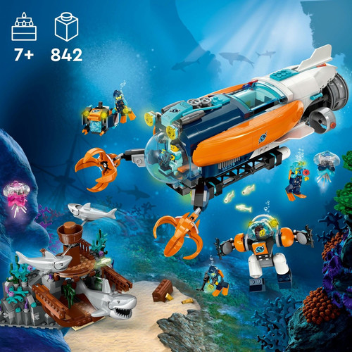 LEGO City Deep-Sea Explorer Submarine 7+