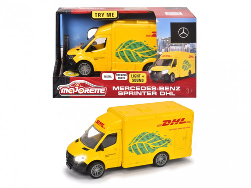 Majorette Mercedes-Benz Sprinter DHL 12cm, metal, 3+