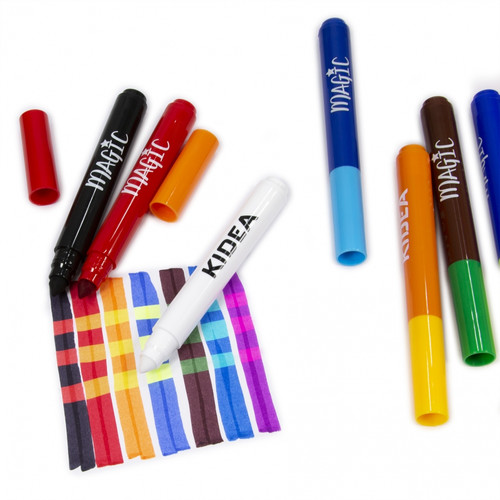 Kidea Magic Colour Change Markers 8pcs/7 Colour Markers + White Marker